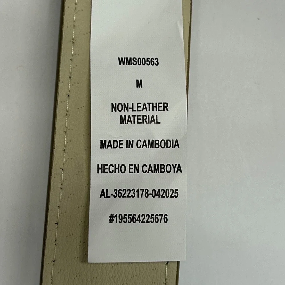Wonder Nation Boys Dinosaur Print Belt Olive Green Silver Buckle‎ Size Large